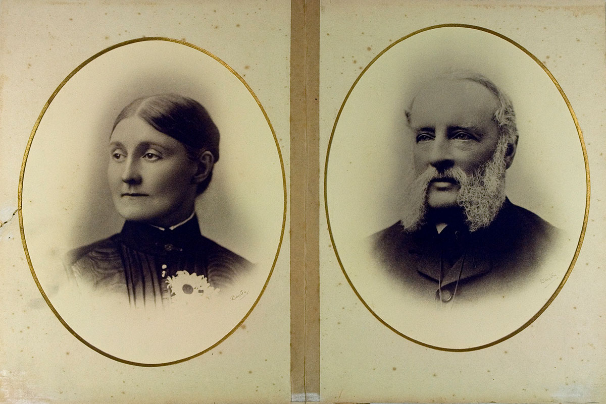 Dr and Mrs John Hislop (née Johanna Campbell Horne)
