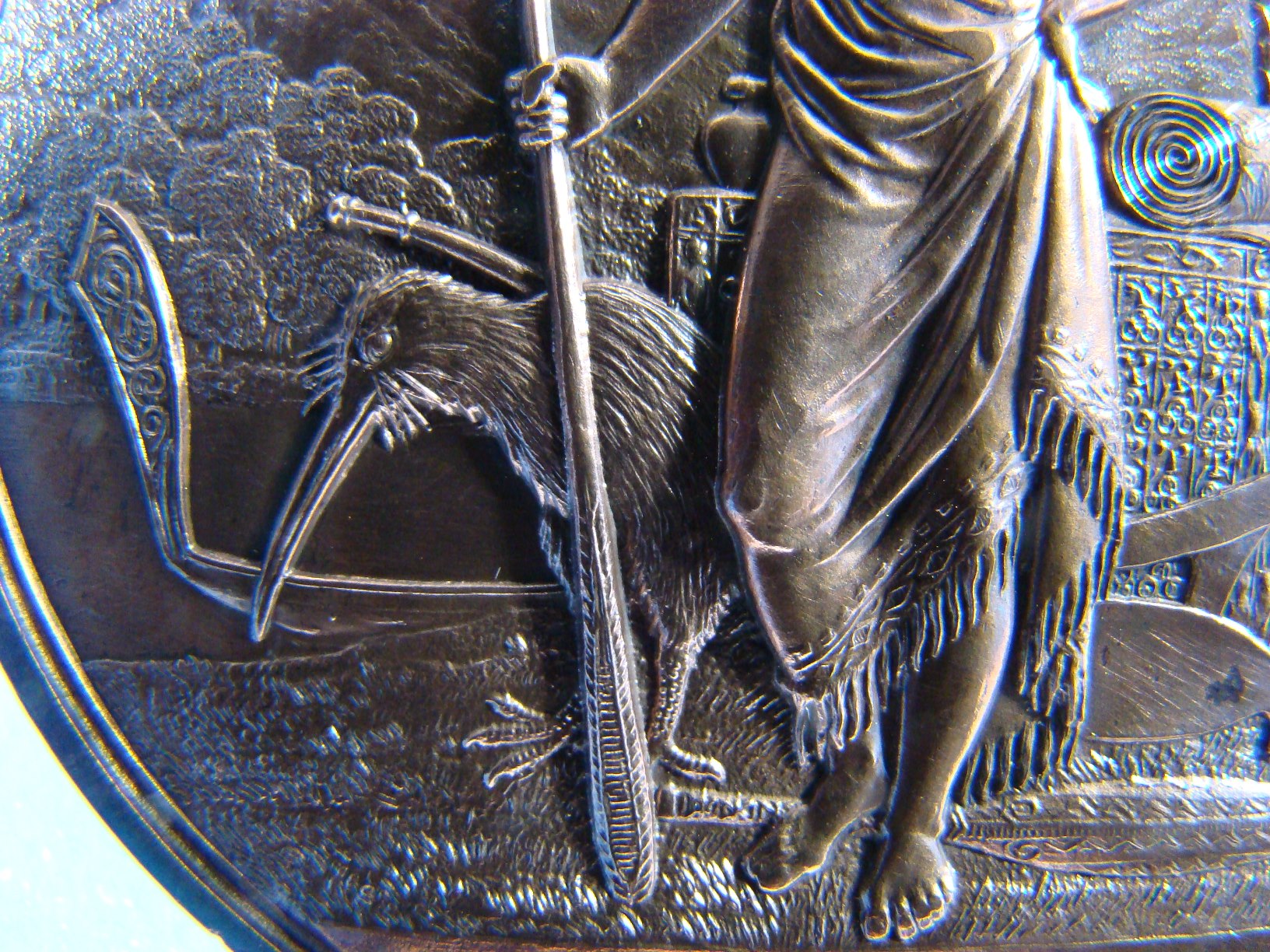 1865 New Zealand Exhibition detail