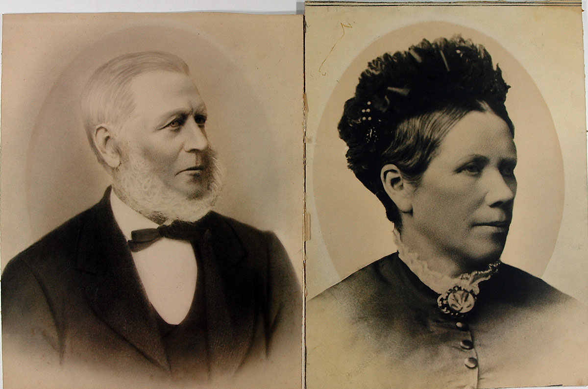 Mr and Mrs John France (née Margaret Erskine)