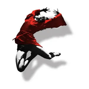 An image of a model wearing a costume from the Eden Hore Central Otago fashion collection. Photographer Derek Henderson