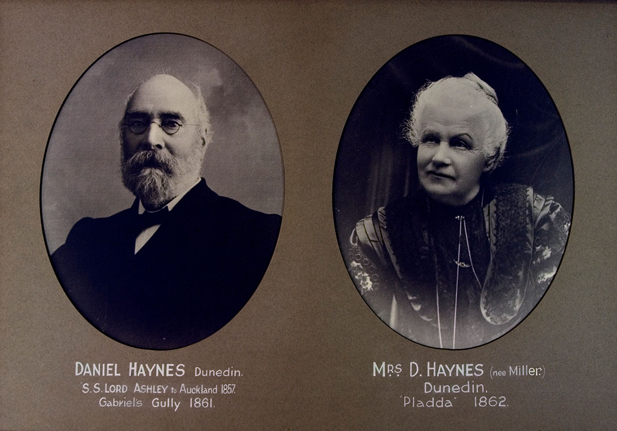 Mr and Mrs Daniel Haynes (née Margaret Miller)