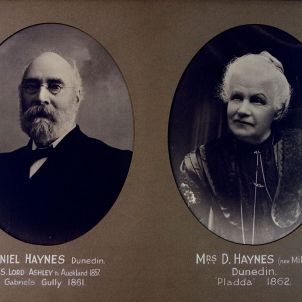Mr and Mrs Daniel Haynes (née Margaret Miller)