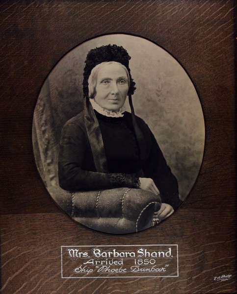 Mrs James Shand (née Barbara Angus)