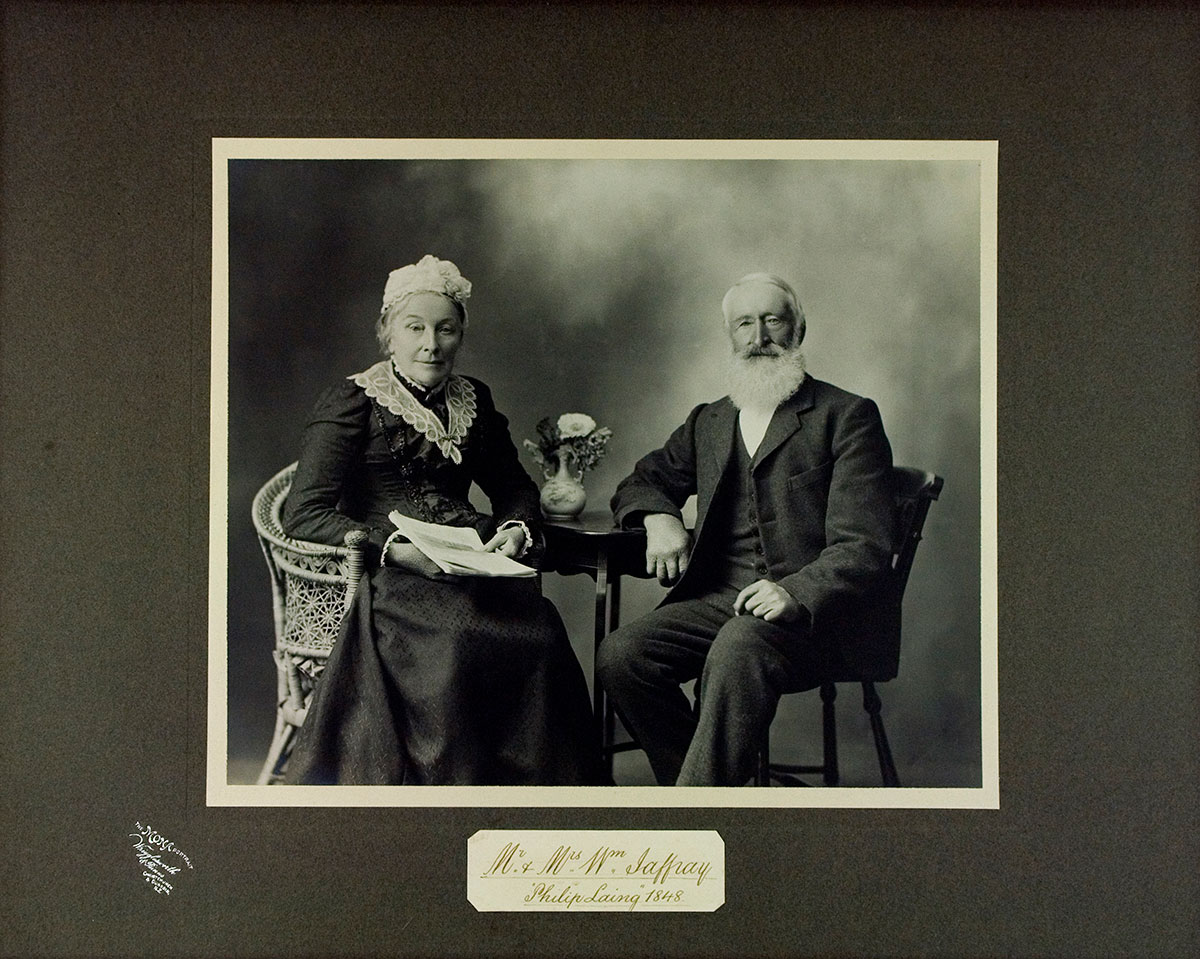 Mr and Mrs William Jaffray (née Margaret Hunter)