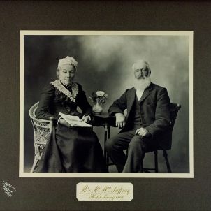 Mr and Mrs William Jaffray (née Margaret Hunter) Mr and Mrs William Jaffray (née Margaret Hunter)