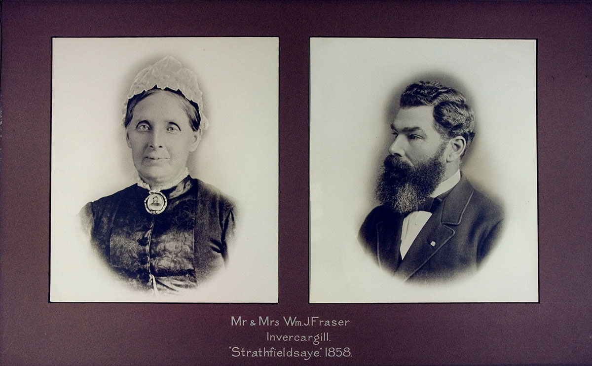 Mr and Mrs William Junor Fraser (née Elspeth Mathieson)
