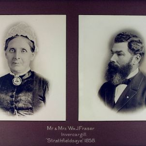 Mr and Mrs William Junor Fraser (née Elspeth Mathieson)