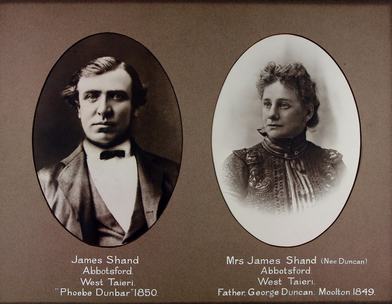 Mr and Mrs James Shand (née Isabella Duncan)