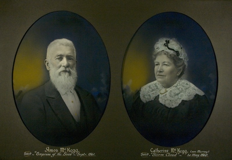 Amos and Catherine McKegg (née Murray)
