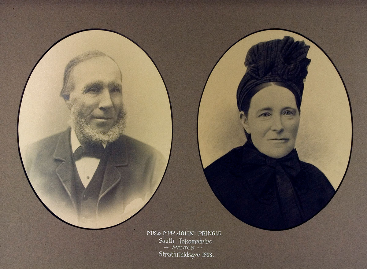Mr and Mrs John Pringle (née Jane Thornton)