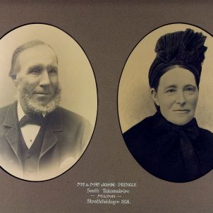 Mr and Mrs John Pringle (née Jane Thornton)