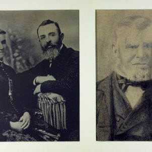 Mr and Mrs William Barnes and Mr John Barnes