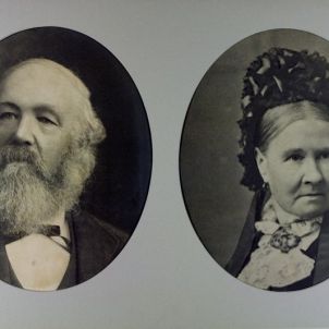 Rev Hannibal and Mrs Elizabeth Gilbert (née Congdon)