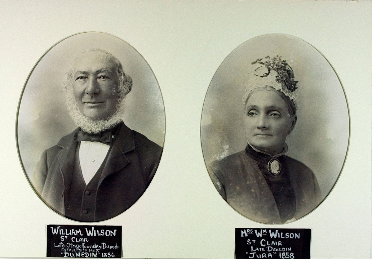 Mr and Mrs William Wilson (née Helen Marshall)