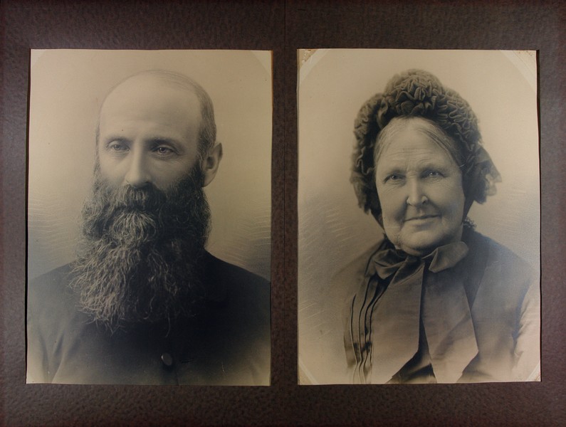 Rev David Borrie and his mother Janet  (née Borrie)