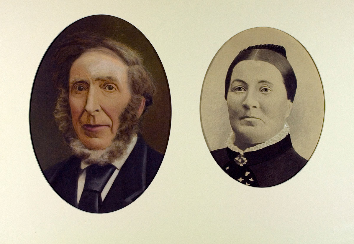 Mr and Mrs Alexander Ayson (née Joan Ferguson)