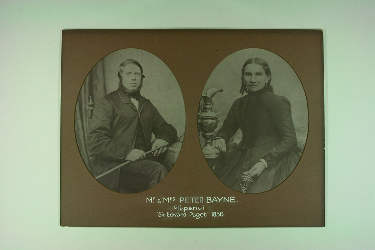 Mr and Mrs Peter Bayne (née Catherine Anderson)